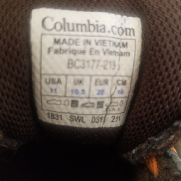 Columbia Little Boys Shoes - Picture 2 of 5